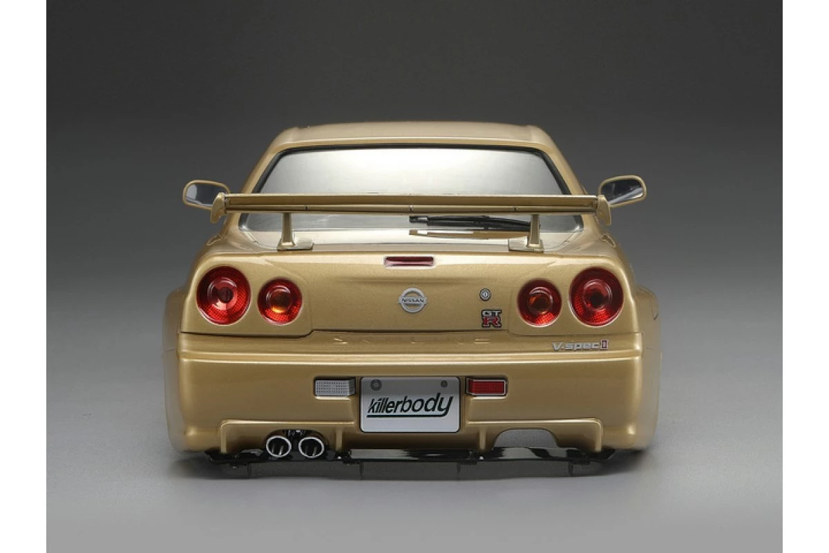 48645 | Killerbody 1/10 Nissan Skyline R34 Champagne Gold Painted Body Shell 16 48645 | Killerbody 1/10 Nissan Skyline R34 Champagne Gold Painted Body Shell - Image 16