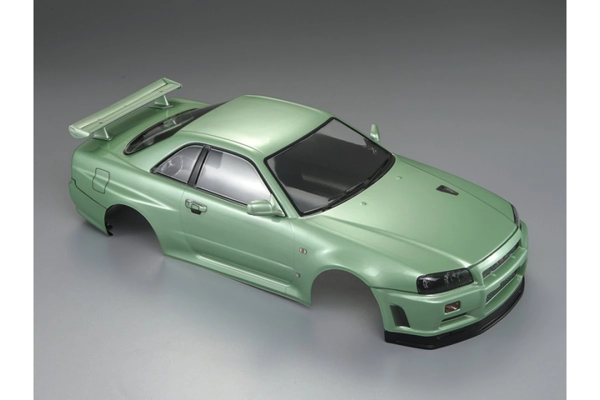 48646 | Killerbody 1/10 Nissan Skyline R34 Champagne Green Painted Body Shell 6 48646 | Killerbody 1/10 Nissan Skyline R34 Champagne Green Painted Body Shell - Image 6