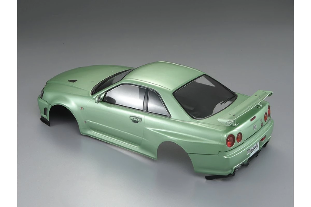 48646 | Killerbody 1/10 Nissan Skyline R34 Champagne Green Painted Body Shell 8 48646 | Killerbody 1/10 Nissan Skyline R34 Champagne Green Painted Body Shell - Image 8