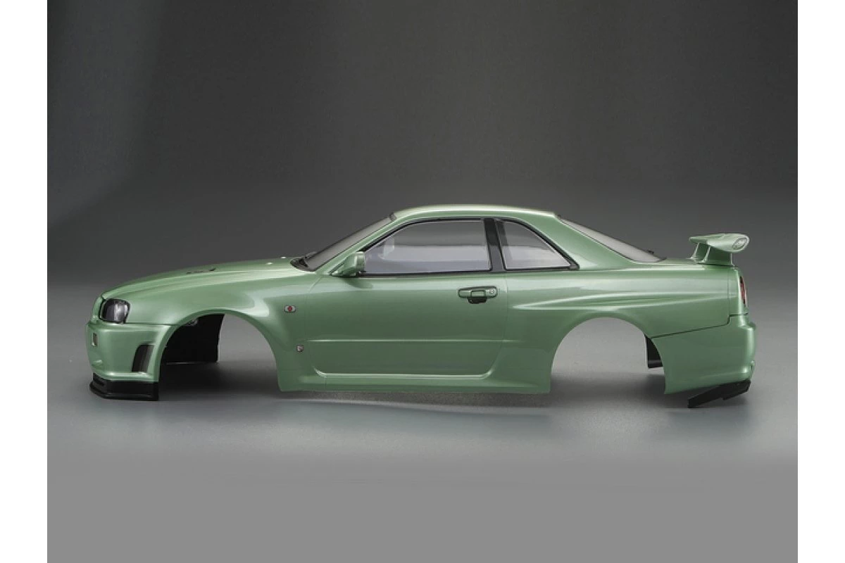 48646 | Killerbody 1/10 Nissan Skyline R34 Champagne Green Painted Body Shell 10 48646 | Killerbody 1/10 Nissan Skyline R34 Champagne Green Painted Body Shell - Image 10