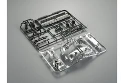 48647 | Killerbody Chrome & Black 1/10 Nissan Skyline R34 Parts Set