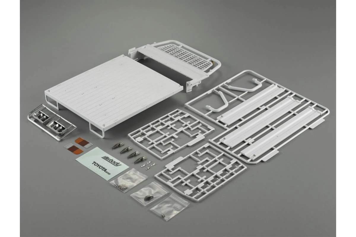 48667 | Killerbody 1/10 Toyota Land Cruiser Truck Bed Set W/ 3 Movable Sides 1 48667 | Killerbody 1/10 Toyota Land Cruiser Truck Bed Set W/ 3 Movable Sides