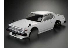 48676 | Killerbody 1/10 1980 Skyline Hardtop 2000 Turbo GT-ES Whte Painted Body Shell W/ Decals