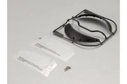 48695 | Killerbody Matte Black 1/10 Toyota Land Cruiser 3.75" Front Wheel Arches 2Pcs