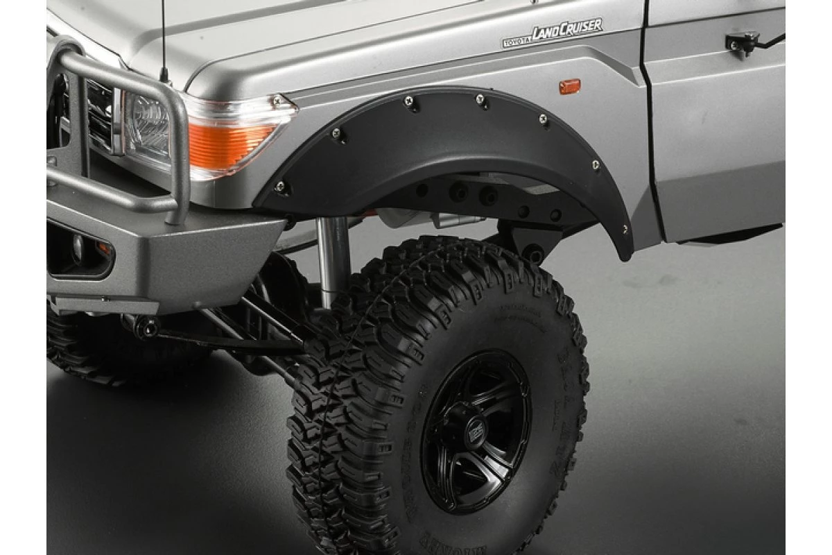 48695 | Killerbody Matte Black 1/10 Toyota Land Cruiser 3.75" Front Wheel Arches 2Pcs 3 48695 | Killerbody Matte Black 1/10 Toyota Land Cruiser 3.75" Front Wheel Arches 2Pcs - Image 3