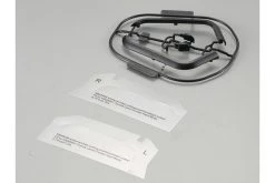 48698 | Killerbody Matte Black 1/10 Toyota Land Cruiser 3.75" Front Wheel Arches 2Pcs