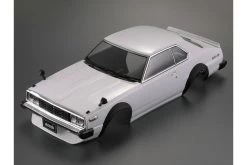 48701 | Killerbody 1/10 1977 Skyline Hardtop 2000 GT-ES Whte Painted Body Shell W/ Decals