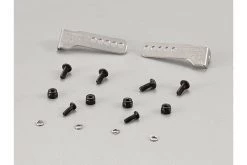 48707 | Killerbody 1/10 SCX10 & SCX10 II Stainless Steel Bumper Mount Kit For 3.35"/3.75" Tyres