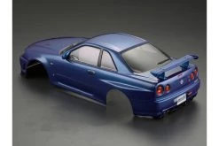 48716 | Killerbody 1/10 Nissan Skyline BNR34 Blue Painted Body Shell W/ Decals -Killerbody Sales Shop KIL 48716 03 1200x800 1