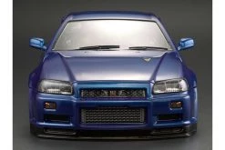 48716 | Killerbody 1/10 Nissan Skyline BNR34 Blue Painted Body Shell W/ Decals -Killerbody Sales Shop KIL 48716 06 1 1200x800 1