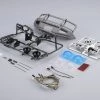 48717 | Killerbody Silver-Grey Aluminium 1/10 TRX-4 Bumper Upgrade Set W/ LEDS