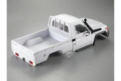 48732 | Killerbody 1/10 Toyota Land Cruiser White Hard Body Kit W/ Pedal, Wheel Arches, Steel Mounting For Traxxas TRX-4 -Killerbody Sales Shop KIL 48732 01 1200x800 1